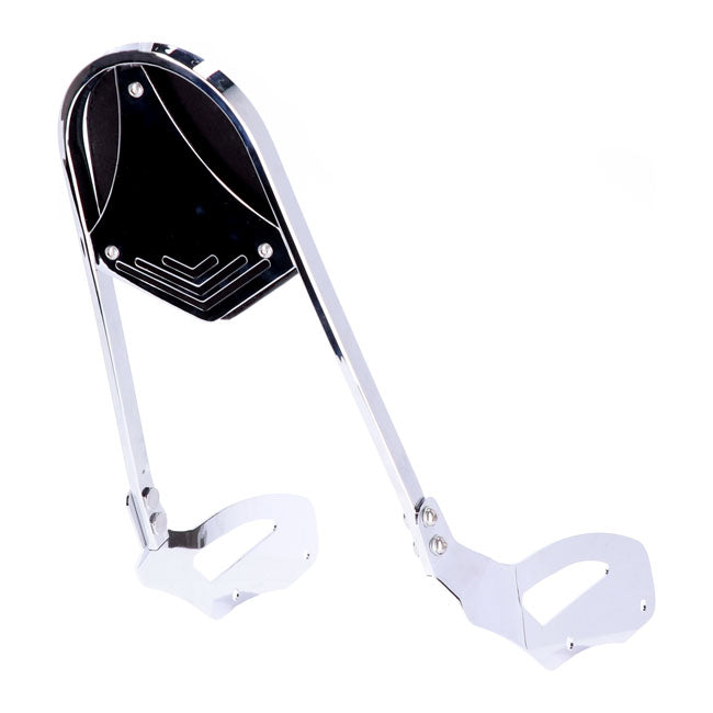 Highway Hawk, Sissybar Wide. Chrome Sissy Bars Highway Hawk