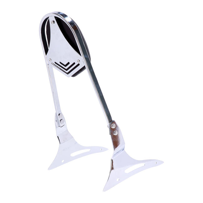 Highway Hawk, Sissybar Wide. Chrome Sissy Bars Highway Hawk