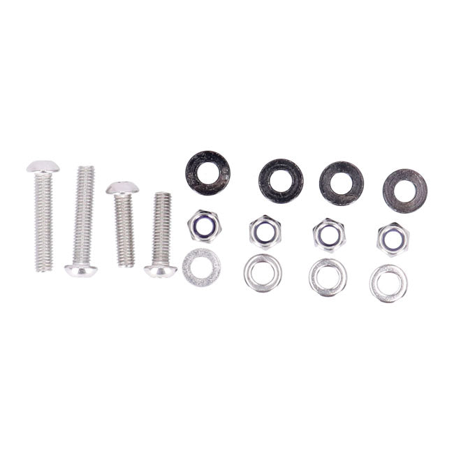 Highway Hawk, Brackets For Wide Sissybar. Black