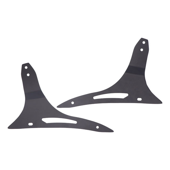 Highway Hawk, Brackets For Wide Sissybar. Black Sissy Bars Highway Hawk