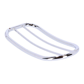 Highway Hawk, Solo Rack Tubular. Chrome Luggage Racks Highway Hawk
