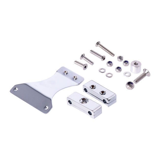 Highway Hawk, Solo Rack Tubular. Chrome Luggage Racks Highway Hawk