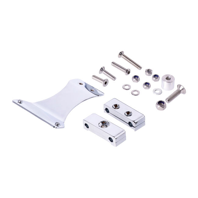 Highway Hawk, Solo Rack Tubular. Chrome Luggage Racks Highway Hawk