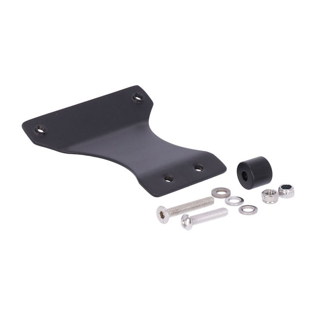 Highway Hawk, Solo Rack Tubular. Gloss Black Luggage Racks Highway Hawk