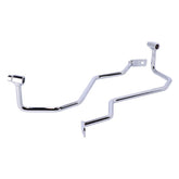 Highway Hawk, Saddlebag Support Kit. Chrome Saddlebags Support Kits Highway Hawk