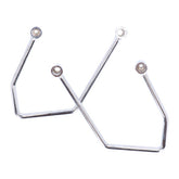 Highway Hawk, Saddlebag Support Kit. Chrome Saddlebags Support Kits Highway Hawk
