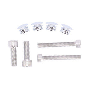 Highway Hawk, Saddlebag Support Kit. Chrome