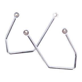 Highway Hawk, Saddlebag Support Kit. Chrome Saddlebags Support Kits Highway Hawk
