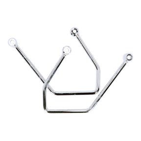 Highway Hawk, Saddlebag Support Kit. Chrome Saddlebags Support Kits Highway Hawk