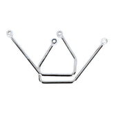 Highway Hawk, Saddlebag Support Kit. Chrome Saddlebags Support Kits Highway Hawk