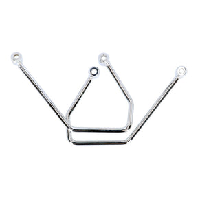 Highway Hawk, Saddlebag Support Kit. Chrome Saddlebags Support Kits Highway Hawk
