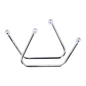 Highway Hawk, Saddlebag Support Kit. Chrome Saddlebags Support Kits Highway Hawk