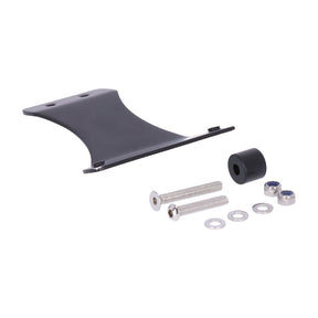Highway Hawk, Solo Rack Billet. Gloss Black Luggage Racks Highway Hawk
