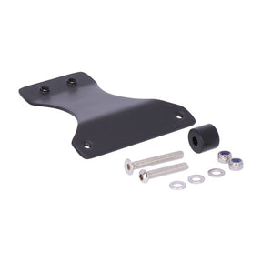 Highway Hawk, Solo Rack Billet. Gloss Black Luggage Racks Highway Hawk
