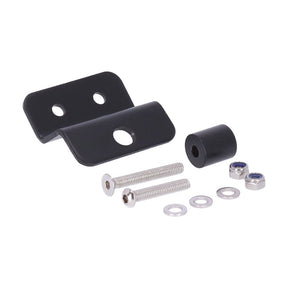 Highway Hawk, Solo Rack Billet. Matte Black Luggage Racks Highway Hawk