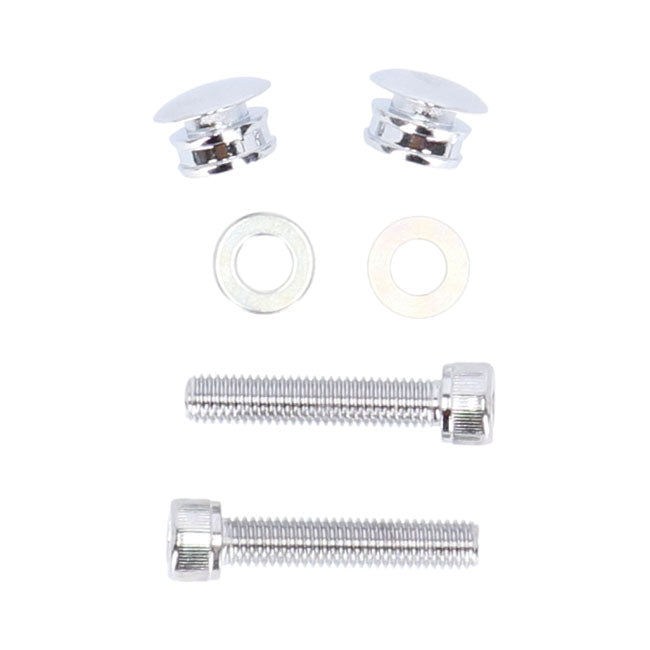 Highway Hawk, Saddlebag Support Kit. Chrome Saddlebags Support Kits Highway Hawk