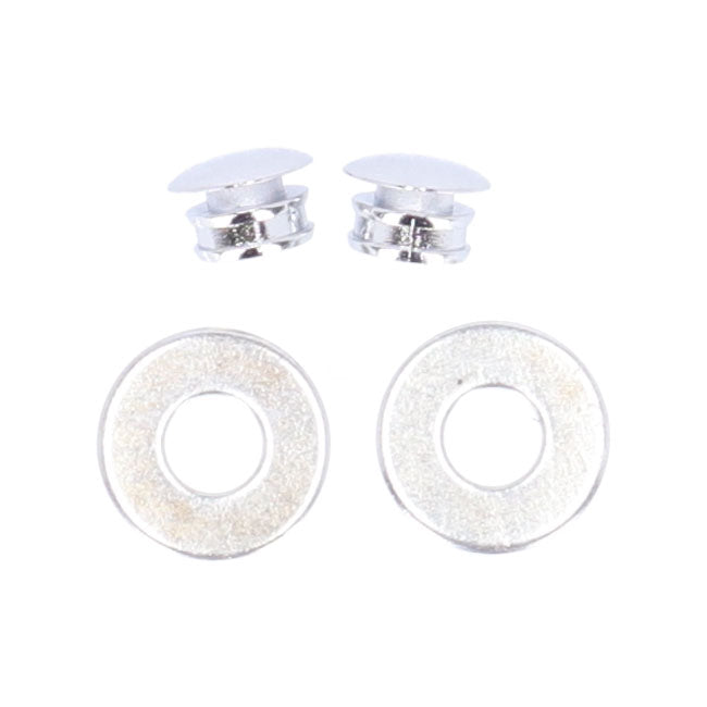 Highway Hawk, Saddlebag Support Kit. Chrome