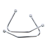 Highway Hawk, Saddlebag Support Kit. Chrome Saddlebags Support Kits Highway Hawk