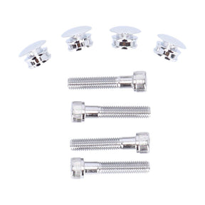 Highway Hawk, Saddlebag Support Kit. Chrome Saddlebags Support Kits Highway Hawk