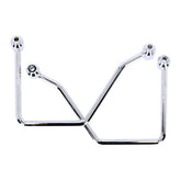 Highway Hawk, Saddlebag Support Kit. Chrome Saddlebags Support Kits Highway Hawk