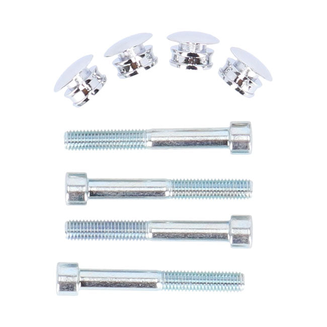 Highway Hawk, Saddlebag Support Kit. Chrome
