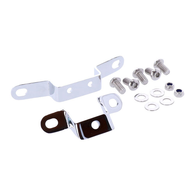 Highway Hawk, Solo Rack Billet. Chrome Luggage Racks Highway Hawk