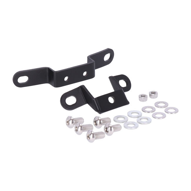 Highway Hawk, Solo Rack Billet. Gloss Black Luggage Racks Highway Hawk
