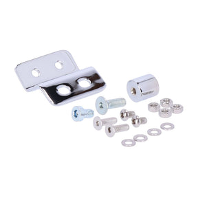 Highway Hawk, Solo Rack Billet. Chrome Luggage Racks Highway Hawk