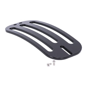Highway Hawk, Solo Rack Billet. Gloss Black Luggage Racks Highway Hawk