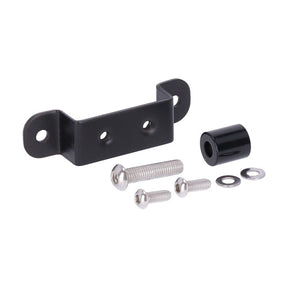 Highway Hawk, Solo Rack Billet. Gloss Black Luggage Racks Highway Hawk