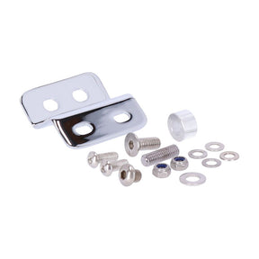 Highway Hawk, Solo Rack Billet. Chrome Luggage Racks Highway Hawk