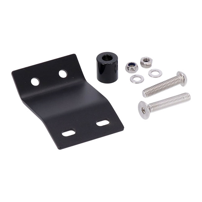 Highway Hawk, Solo Rack Tubular. Gloss Black Luggage Racks Highway Hawk