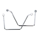Highway Hawk, Saddlebag Support Kit. Chrome Saddlebags Support Kits Highway Hawk