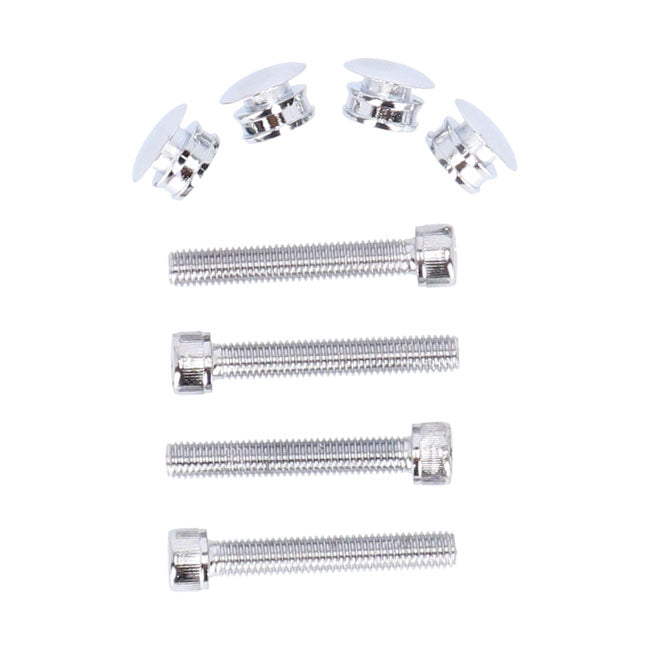 Highway Hawk, Saddlebag Support Kit. Chrome Saddlebags Support Kits Highway Hawk
