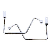 Highway Hawk, Saddlebag Support Kit. Chrome Saddlebags Support Kits Highway Hawk