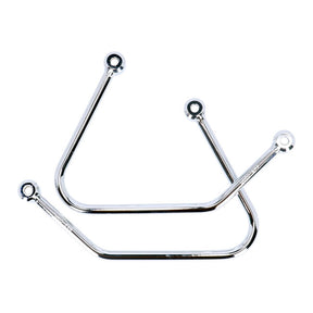 Highway Hawk, Saddlebag Support Kit. Chrome Saddlebags Support Kits Highway Hawk