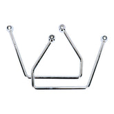 Highway Hawk, Saddlebag Support Kit. Chrome Saddlebags Support Kits Highway Hawk