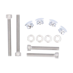 Highway Hawk, Saddlebag Support Kit. Chrome Saddlebags Support Kits Highway Hawk