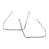 Highway Hawk, Saddlebag Support Kit. Chrome Saddlebags Support Kits Highway Hawk