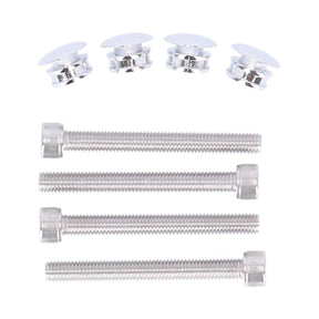 Highway Hawk, Saddlebag Support Kit. Chrome Saddlebags Support Kits Highway Hawk