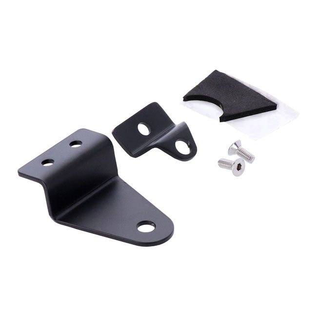 Highway Hawk, Solo Rack Billet. Chrome Luggage Racks Highway Hawk