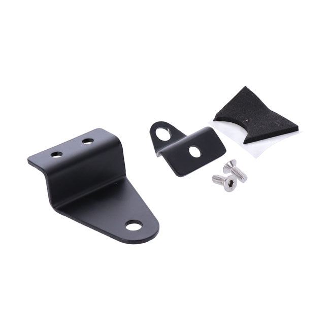 Highway Hawk, Solo Rack Billet. Gloss Black Luggage Racks Highway Hawk
