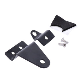 Highway Hawk, Solo Rack Billet. Gloss Black Luggage Racks Highway Hawk