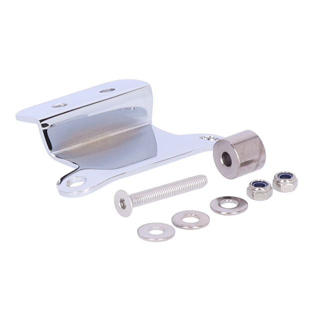 Highway Hawk, Solo Rack Tubular. Chrome Luggage Racks Highway Hawk