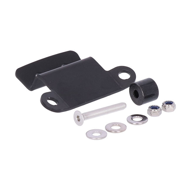 Highway Hawk, Solo Rack Tubular. Gloss Black Luggage Racks Highway Hawk