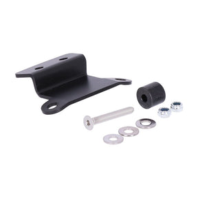 Highway Hawk, Solo Rack Billet. Gloss Black Luggage Racks Highway Hawk