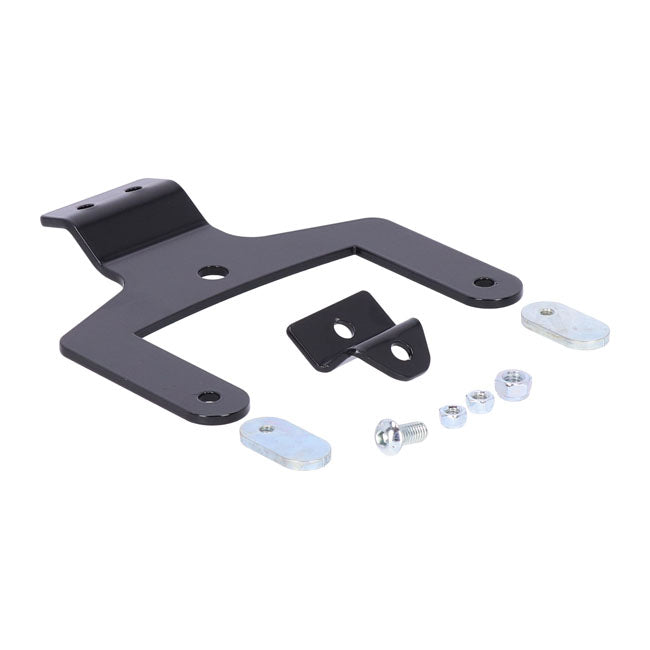Highway Hawk, Solo Rack Billet. Chrome Luggage Racks Highway Hawk
