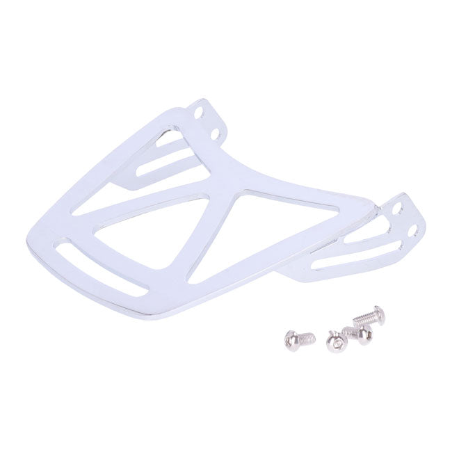 Highway Hawk, Luggage Rack 207mm Wide. Chrome Luggage Racks Highway Hawk