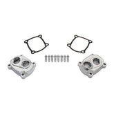 JIMS, M8 low profile tappet covers. Chrome Tappet Block Covers Jims
