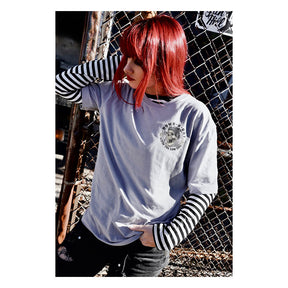 Down N Out Life Behind Bars T Shirt Grey T-Shirt Down N Out